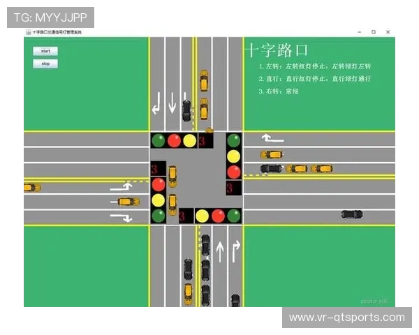 场边显示屏红黄绿灯信号复杂，女解说员耐心讲解规则含义